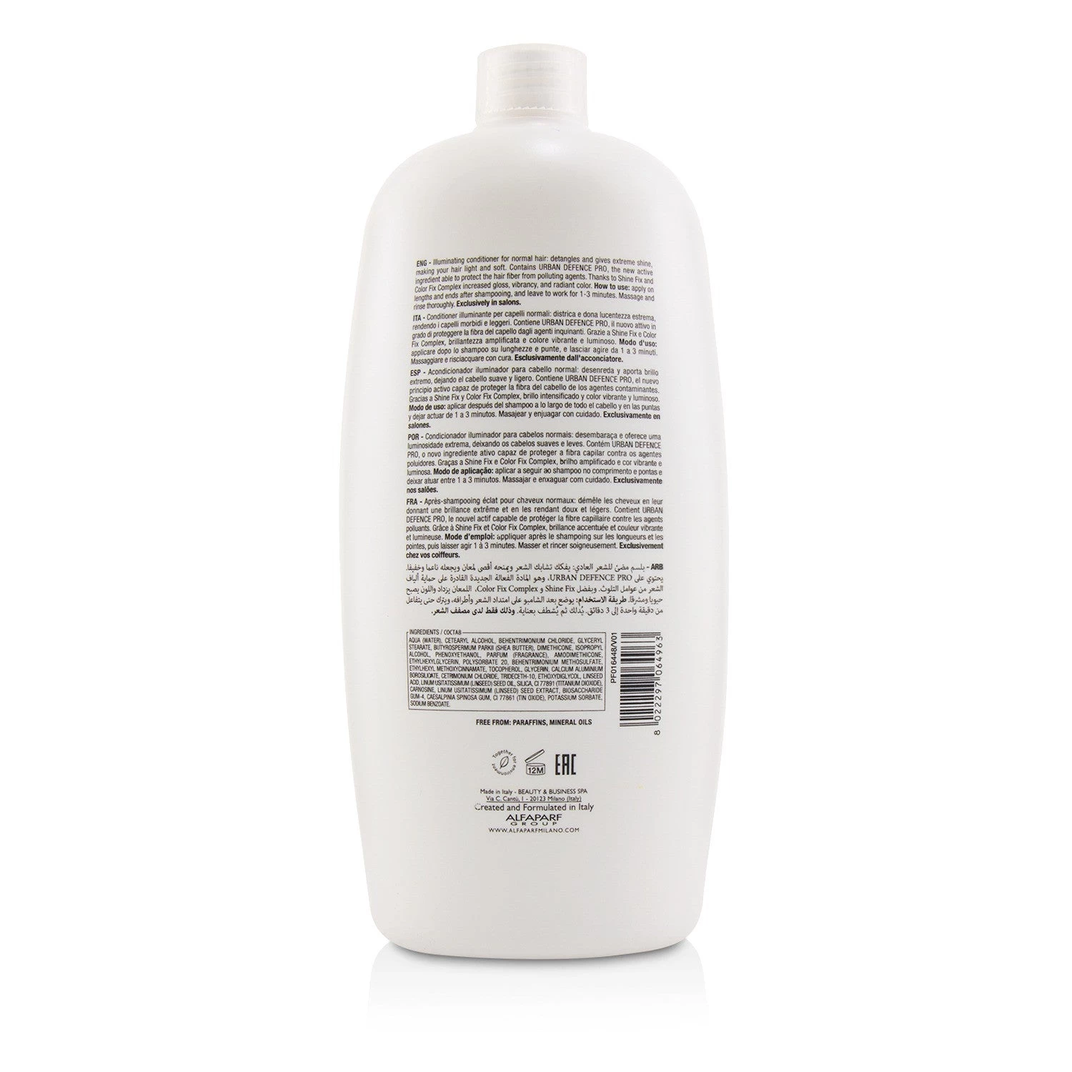 AlfaParf Semi Di Lino Diamond Illuminating Conditioner (Normal Hair) 1000ml/33.8oz 2 AlfaParf Semi Di Lino Diamond Illuminating Conditioner (Normal Hair) 1000ml/33.8oz - Image 2