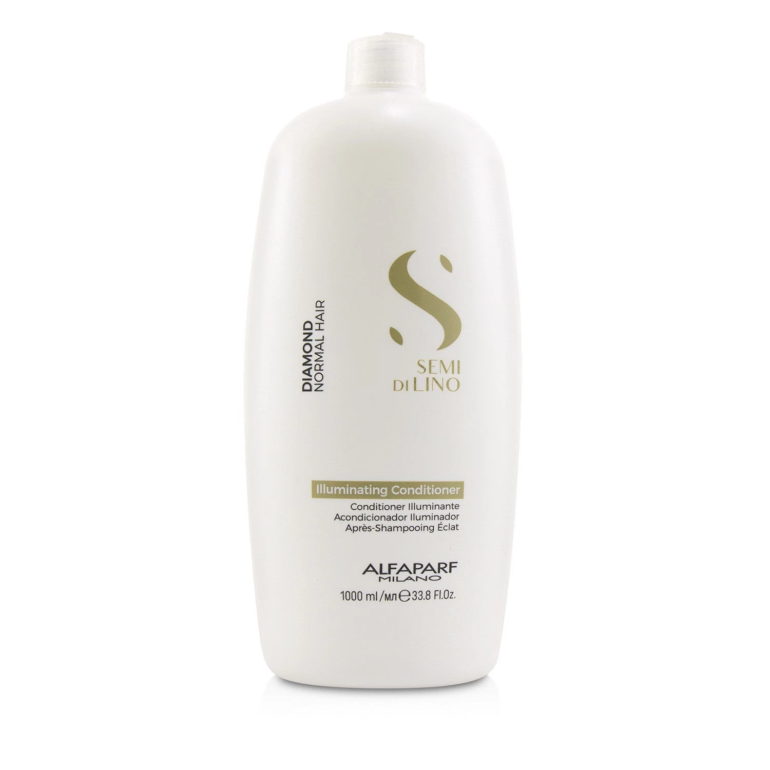 AlfaParf Semi Di Lino Diamond Illuminating Conditioner (Normal Hair) 1000ml/33.8oz 1 AlfaParf Semi Di Lino Diamond Illuminating Conditioner (Normal Hair) 1000ml/33.8oz