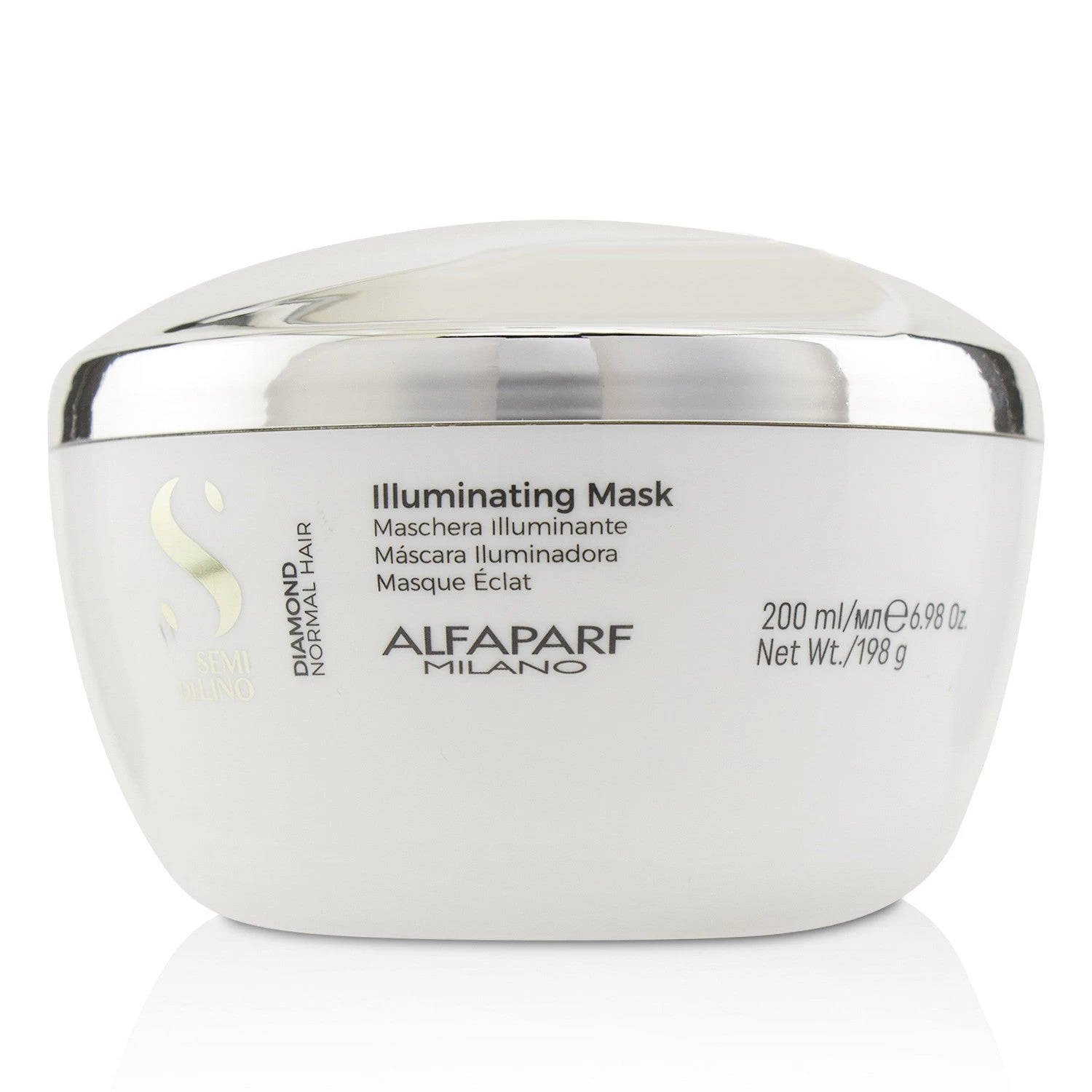 AlfaParf Semi Di Lino Diamond Illuminating Mask (Normal Hair) 200ml/6.98oz 1 AlfaParf Semi Di Lino Diamond Illuminating Mask (Normal Hair) 200ml/6.98oz