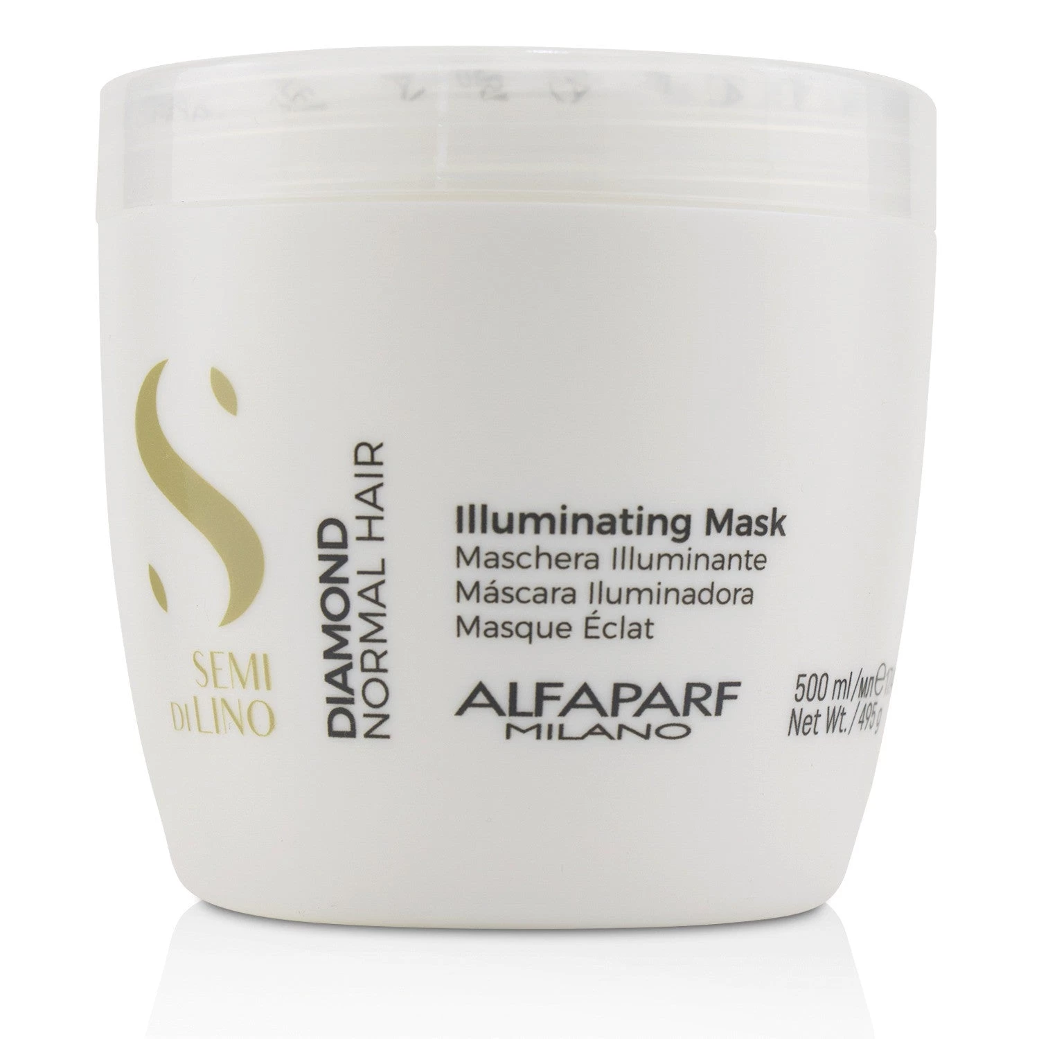 AlfaParf Semi Di Lino Diamond Illuminating Mask (Normal Hair) 200ml/6.98oz 3 AlfaParf Semi Di Lino Diamond Illuminating Mask (Normal Hair) 200ml/6.98oz - Image 3
