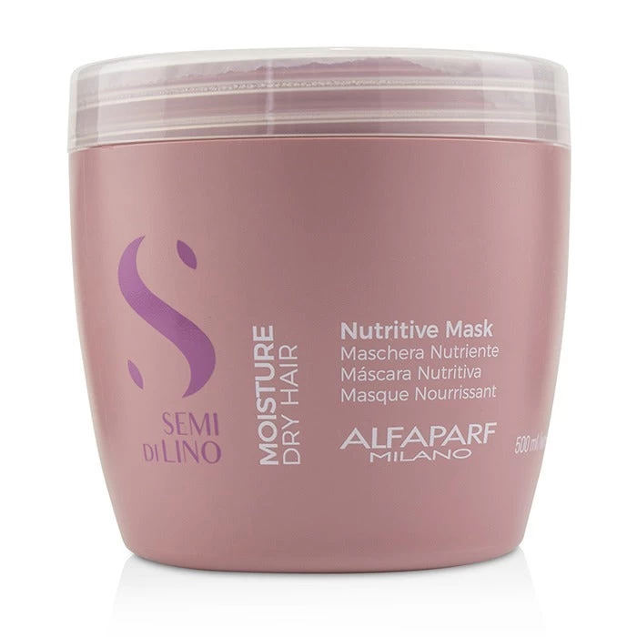 AlfaParf Semi Di Lino Moisture Nutritive Mask (Dry Hair) 500ml/16.9oz 1 AlfaParf Semi Di Lino Moisture Nutritive Mask (Dry Hair) 500ml/16.9oz