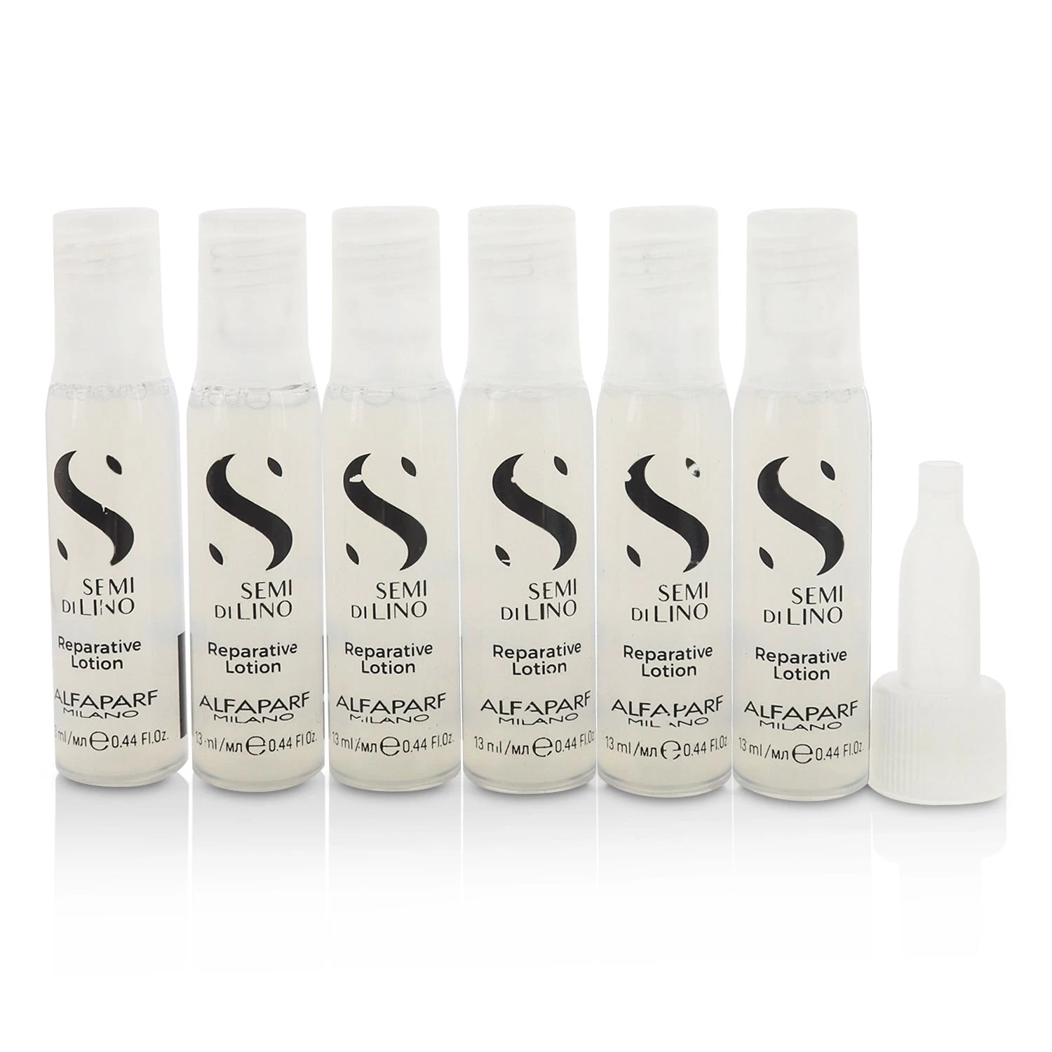 AlfaParf Semi Di Lino Reconstruction Reparative Lotion (Damaged Hair) 6x13ml/0.44oz 2 AlfaParf Semi Di Lino Reconstruction Reparative Lotion (Damaged Hair) 6x13ml/0.44oz - Image 2