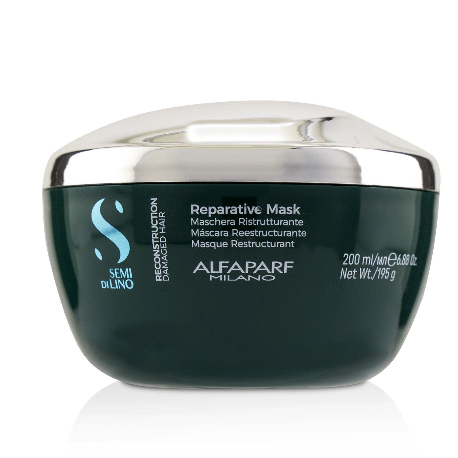AlfaParf Semi Di Lino Reconstruction Reparative Mask (Damaged Hair) 200ml/6.88oz 1 AlfaParf Semi Di Lino Reconstruction Reparative Mask (Damaged Hair) 200ml/6.88oz