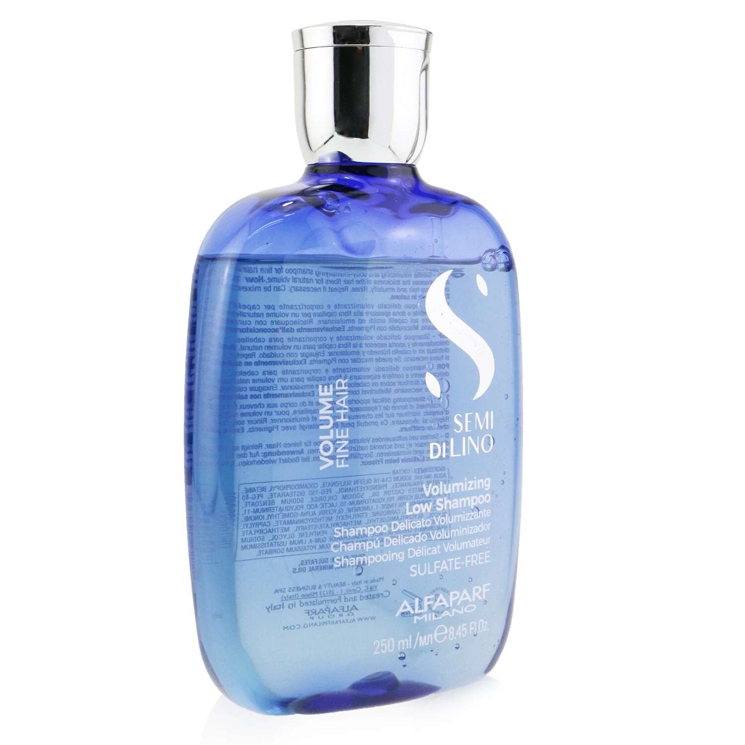 AlfaParf Semi Di Lino Volume Volumizing Low Shampoo (Fine Hair) 250ml/8.45oz 2 AlfaParf Semi Di Lino Volume Volumizing Low Shampoo (Fine Hair) 250ml/8.45oz - Image 2