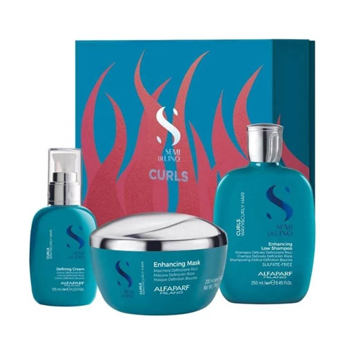 Alfaparf Milano - Semi Di Lino Curls Gift Set 1 Alfaparf Milano - Semi Di Lino Curls Gift Set