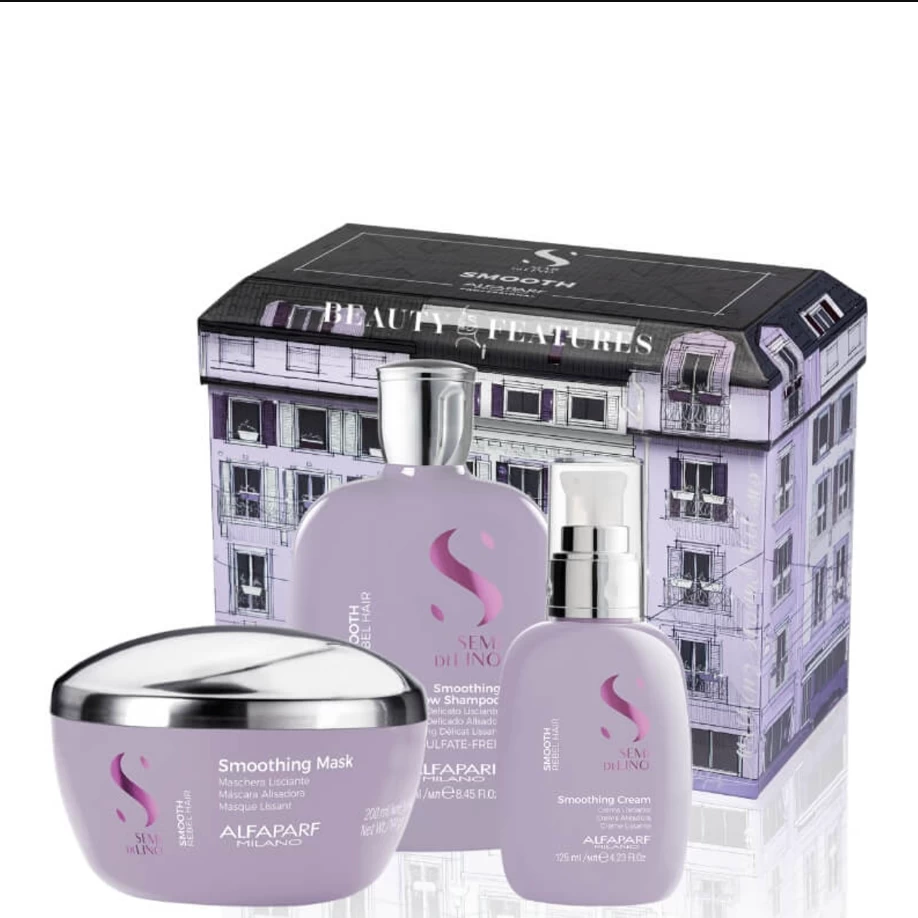 Alfaparf Milano - Semi Di Lino Smooth Gift Set 1 Alfaparf Milano - Semi Di Lino Smooth Gift Set