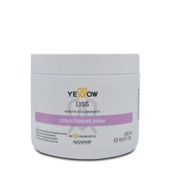 Alfaparf Yellow Liss Kit Complete Keratin-HT E Amaranth -Alfaparf Kit Alfaparf Yellow Liss Completo Lisos Alinhados 5 92320.1628015741