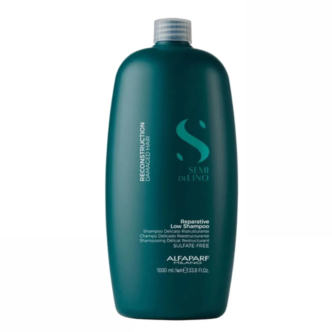 Kit Alfaparf Shampoo Mask Semi Di Lino Reconstruction Damaged Hair Reparative Complete Hydration 2 Kit Alfaparf Shampoo Mask Semi Di Lino Reconstruction Damaged Hair Reparative Complete Hydration - Image 2