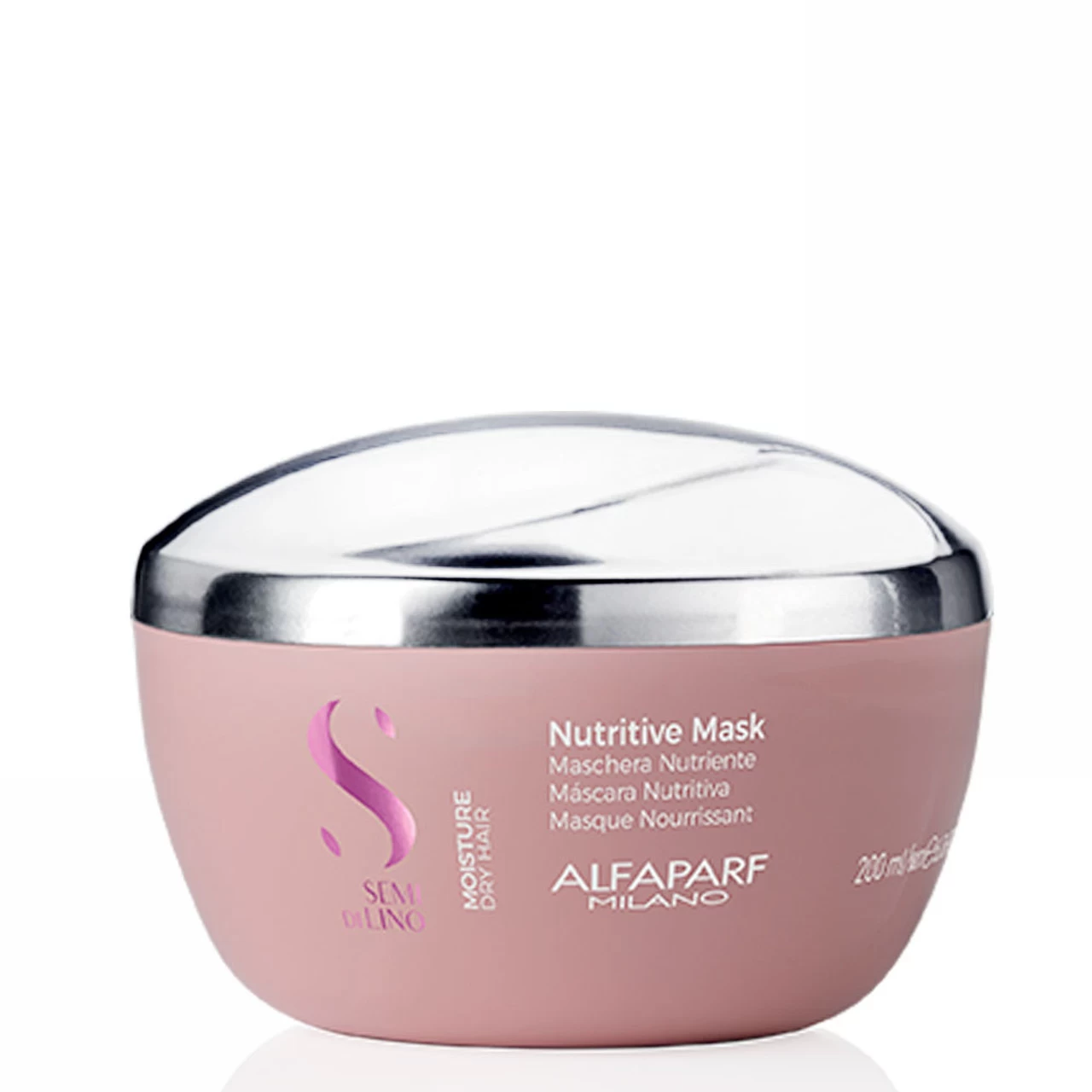 Alfaparf Mask Semi Di Lino Moisture Dry Hair Nutritive Hydration Hair Care 200ml/6.76fl.oz 1 Alfaparf Mask Semi Di Lino Moisture Dry Hair Nutritive Hydration Hair Care 200ml/6.76fl.oz