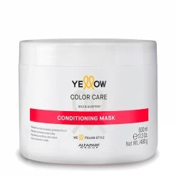 Alfaparf Conditioning Mask Yellow Color Care Protetor Cor Goji E Aloetrix Hair Care 500ml/17.3fl.oz