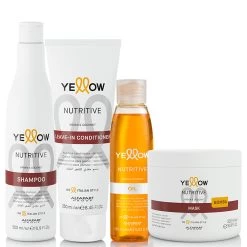 Alfaparf Yellow Nutritive Complete Daily Care Kit With Argan And Coconut